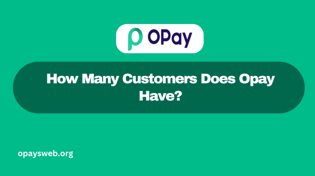 How Many Customers Does Opay Have?