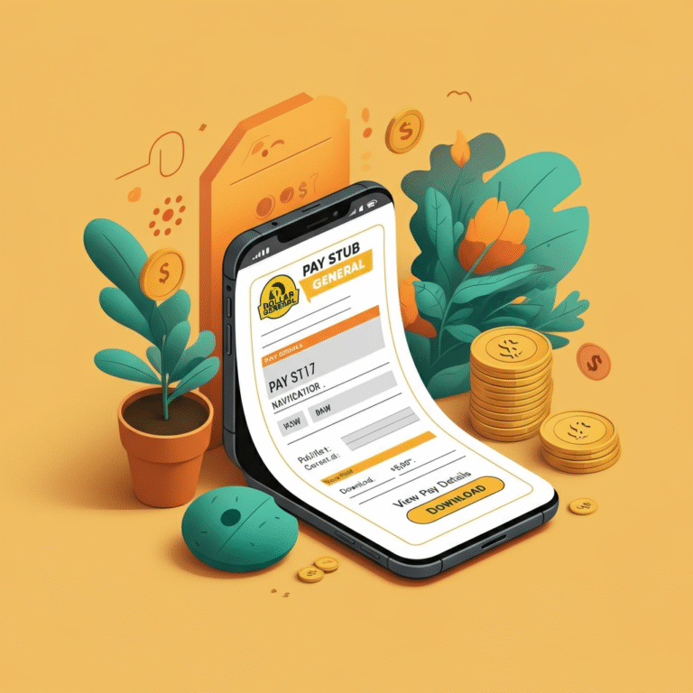 dollar general pay stub